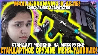 СТАНДАРТНОЕ ОРУЖИЕ МЕНЯ УДИВИЛО! - M4A1 И BROWNING В ДЕЛЕ! - WARFACE PS4/XBOX 