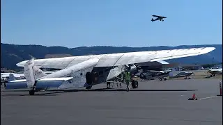 Nephew flies in a 1929 Ford Trimotor