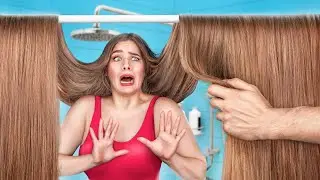 Punya Rambut Paling Panjang Selama 24 Jam! Masalah Gadis Berambut Panjang!