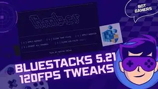 Bluestacks 120fps Optimization |Nvidia Settings | Regedit | Amber settings | Bluestacks 5.2