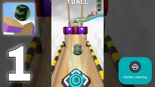 Going Balls - Gameplay Walkthrough Part 1 Levels 1-15 (Android, iOS)