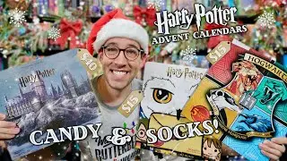 Harry Potter Candy and Socks Advent Calendars | William Sonoma and Target