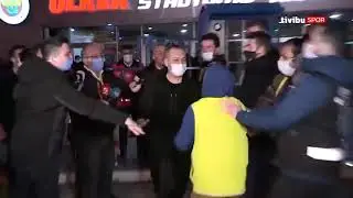 Rambo Okan, Abdurrahim Albayrak'a saldırdı #fenerbahcegalatsaray