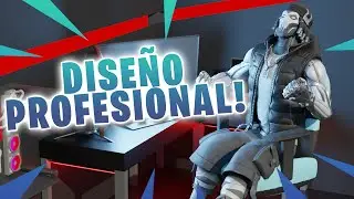 COMO CREAR UN DISEÑO DE FORTNITE PROFESIONAL
