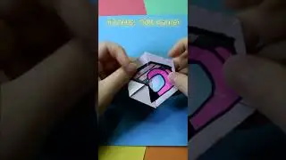 Never Ending Card AMONG US Transformations / Endless Card / Бесконечная открытка Амонг Ас