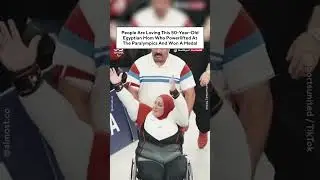 People Are Loving This 50-Year-Old Egyptian Mom Who Powerlifted At The Paralympics And Won A Medal