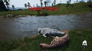 The Isle Evrima -  Deinosuchus - Water Police (Part 1) (Водная полиция)