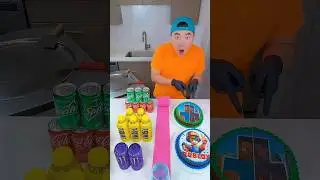 Popular game cakes vs popular drinks ice cream challenge!🍨 #minecraft #funny by Ethan Funny Family