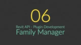 11 - Revit API - Family Manager Plugin - Dark Theme and Styling