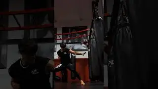Heavy bag work 😮‍💨 #karate #boxing #motivation #martialarts