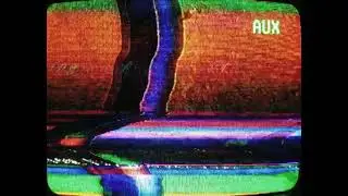 Glitch   Fast Blurring Waving VHS Line   Neon Rainbow