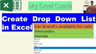 Drop Down List in Excel / data validation and its uses, how to convert range into table in excel
