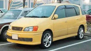 Установка сигнализации на Toyota Ipsum (10) 1998 год.