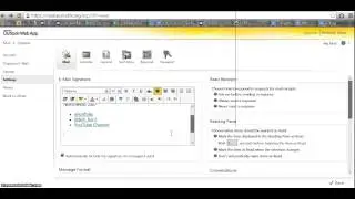 Creating an Email Signature in Outlook Web and Outlook