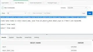 Урок 3. SQL advanced. Обьединение UNION , MINUS, INTERSECT