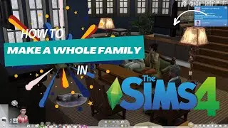 Creating a Whole Family Tutorial in The Sims 4 | Let's Play & Tips
