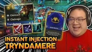 Instant Injection Tryndamere 3 literally does not die and cleaves down the entire board