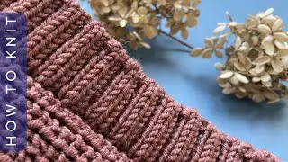 Perfect❤️ close off the 2x2 elastic with a needle when knitting in the round❤️How to cast off kni...