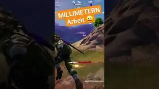 Das ist Millimeter arbeit 