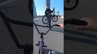 Pincha su Rueda con este truco 🤦🏻‍♂️ #bmx