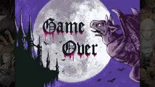 Castlevania: Circle of the Moon - Game Over (GBA)