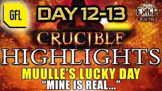 Path of Exile 3.21: CRUCIBLE DAY # 12-13 Highlights 