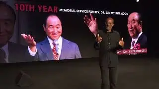 Bishop Noel Jones shares message for Rev. Sun Myung Moon's 10th Year Memorial Service