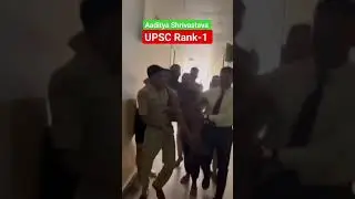 UPSC Result Rank-1 Aaditya Shrivastava(Lucknow)#upsc #rank1 #motivation #letscrackit