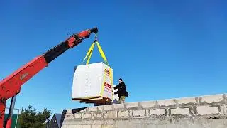 разгрузка газобетона