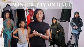 NEW IN WINTER TRY ON | ZARA, EXPRESS  H&M | WINTER WARDROBE ESSENTIALS 2024