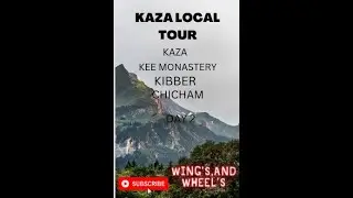 KAZA SIGHTSEEING PART 3 . KEE MONASTERY, KIBBER VILLAGE, CHICHAM BRIDGE, AND WILDLIFE SANCTUARY ..!!