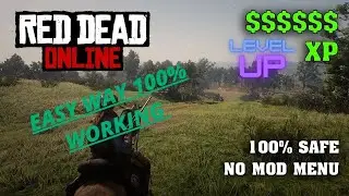 RED DEAD REDEMPTION 2 ONLINE EARN MONEY/XP SAFE C ENGINE NO MOD MENU 2023