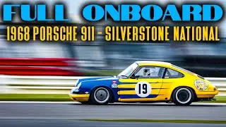 Onboard - 1968 Porsche 911 - Silverstone National - HQ Engine Sound