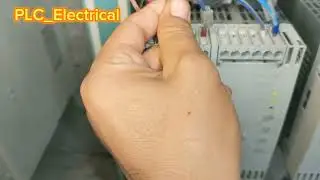 Soft starter with PLC  تركيب ديمارور مع