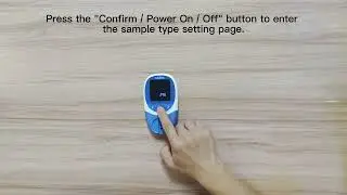 Sejoy Blood Lipid Meter Setup Instructions BF-101