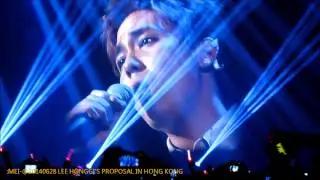 20140628 LEE HONGGI'S PROPOSAL IN HONG KONG-Always With You