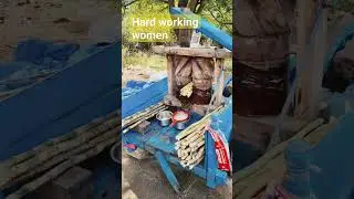 #shortvideo #sugarcane #hardwork #telangana #