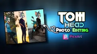 Tom Head Photo Editing Tutorial || Picsart Photo Editing Just Banglai | টম ফটো এডিট | HNA EDIT ZONE