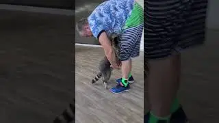 Vitya jumps like a bunny 😅 games with dad