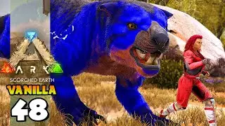 O LEÃO MARSUPIAL MAIS LINDO DESSE DESERTO!!! ARK: SCORCHED EARTH (VANILLA) 48
