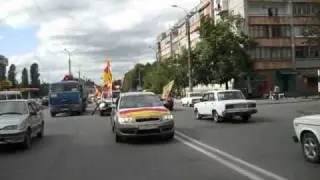 Автопроезд перед матчем Алания-КС (2)
