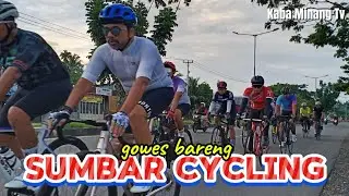 Gowes Bareng Sumbar Cycling ‼️ #gowes #kabaminangtv