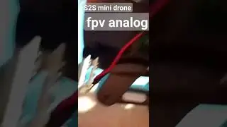 fpv 5.8 миникамера на говнодрон s2s mini взамен говновайфая