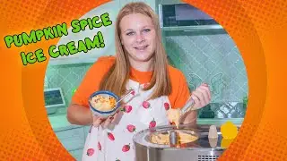 Assistant Makes Homemade DIY Pumpkin Spice Ice Cream