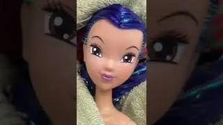Кукла Хай Лин из чародеек выводим пятна с лица😼 