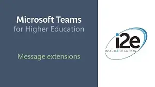 Message Extensions in Microsoft Teams