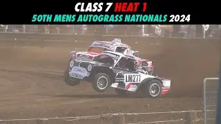 2024 Mens National Autograss Championships, Class 7 Heat 1 (ALL RACES) Yorkshire Dales