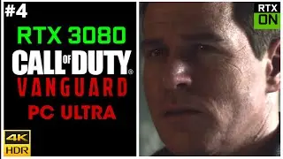 Call of Duty Vanguard Campaign | RTX 3080 | Gameplay Walkthrough | PC Ultra | 4K | Part 4