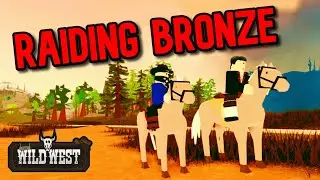 Raiding Bronze City with Fans - The Wild West (Roblox)