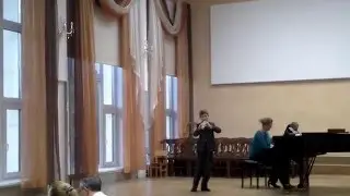 Конкурс "Я уже артист" Андреев Всеволод - 9 лет (гобой) "Вечерняя"  и "Трактор"